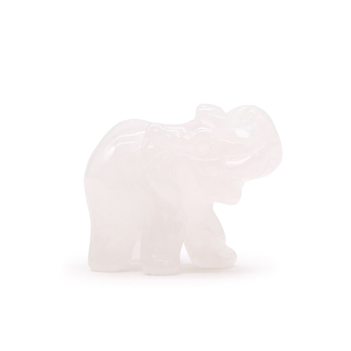 Gemstone Lucky Elephant – Rose Quartz