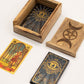 Small Tarot Box with Card Holder detail view 3 at Luna Panther