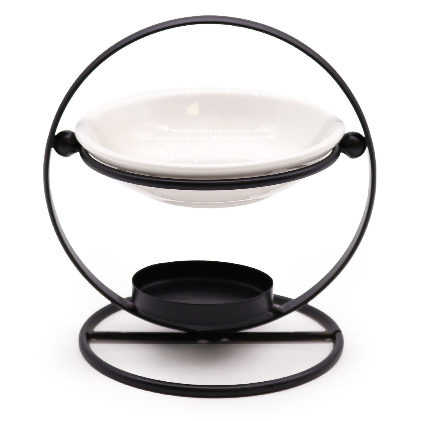 Ceramic & Metal Round Stand – image 1