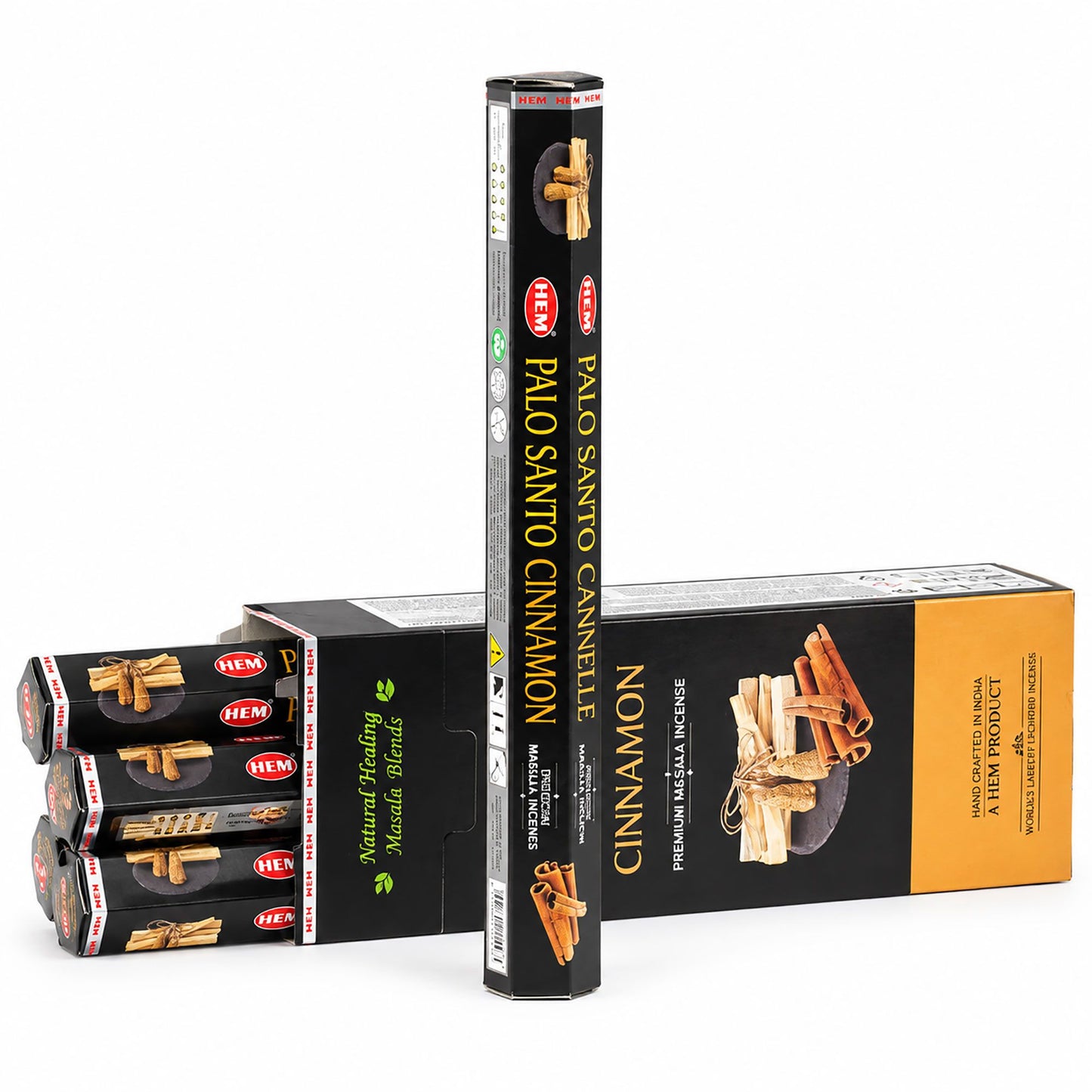 HEM Hexagonal Incense – Palo Santo Masala – Cinnamon – image 2