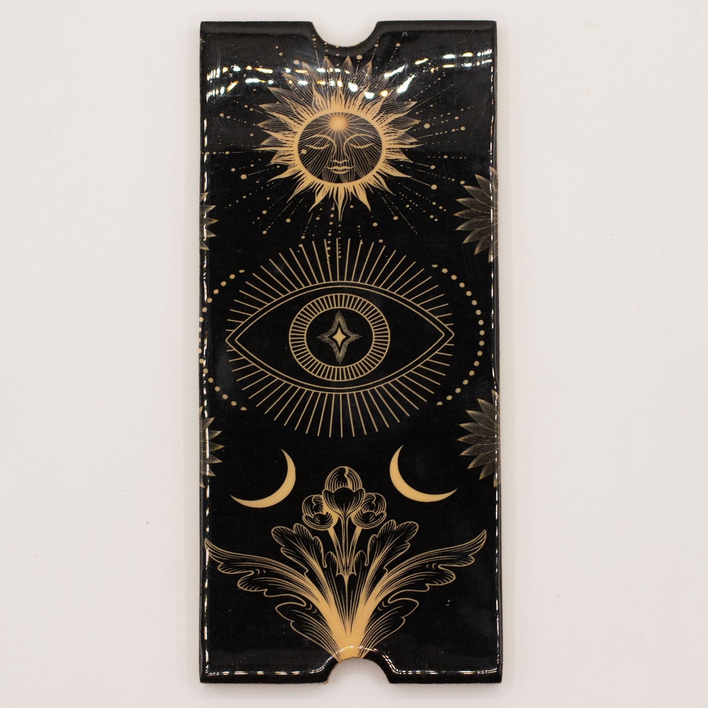 Four Section Tarot Box with Card Holder detail view 4 at Luna Panther