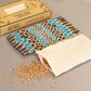 Lavender Natural Cotton and Juco Eye Pillow in Gift Box – Blue Viper – image 1