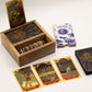 Two Section Tarot Box with Card Holder detail view 3 at Luna Panther