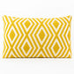 Classic Cushion Cover – Mustard Diamonds- 30 × 50 cm – Lumber Style – image 2