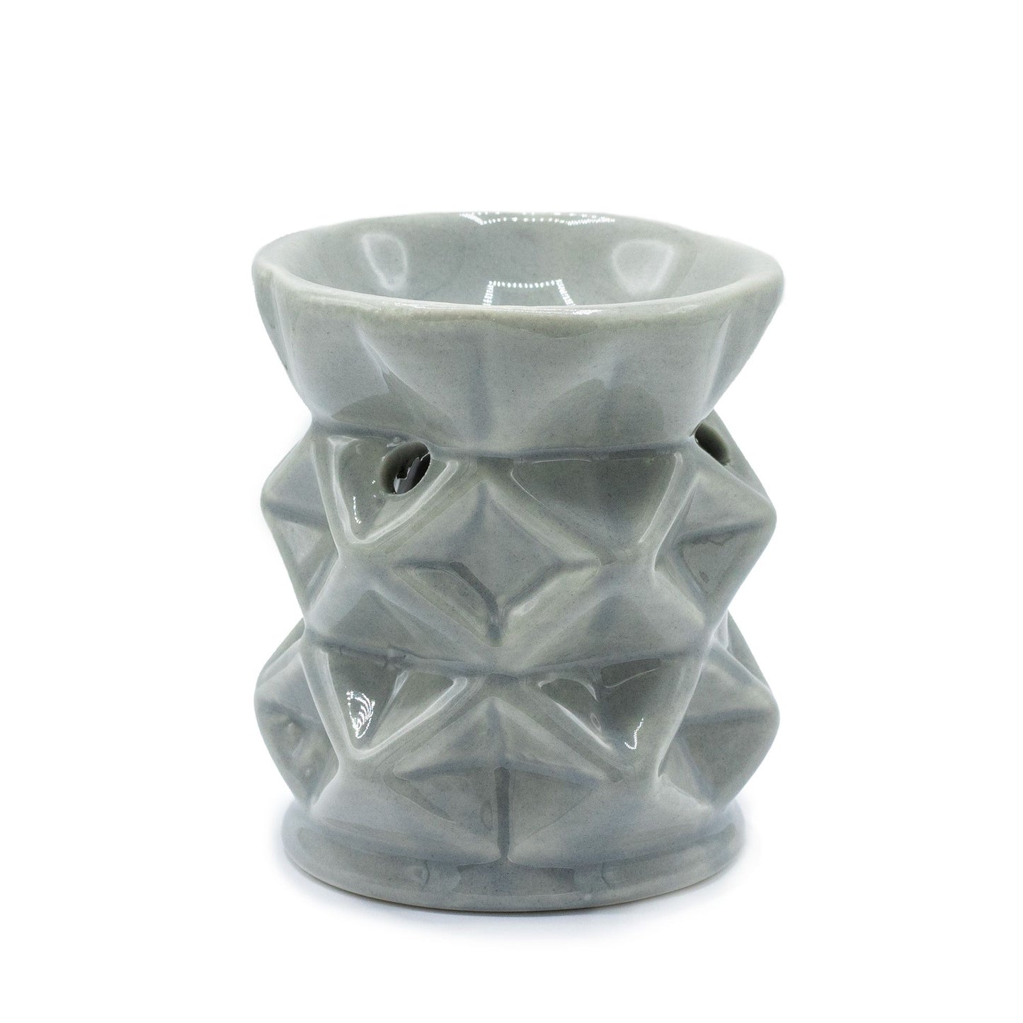 Oil Burner Geometric – Grey – image 1