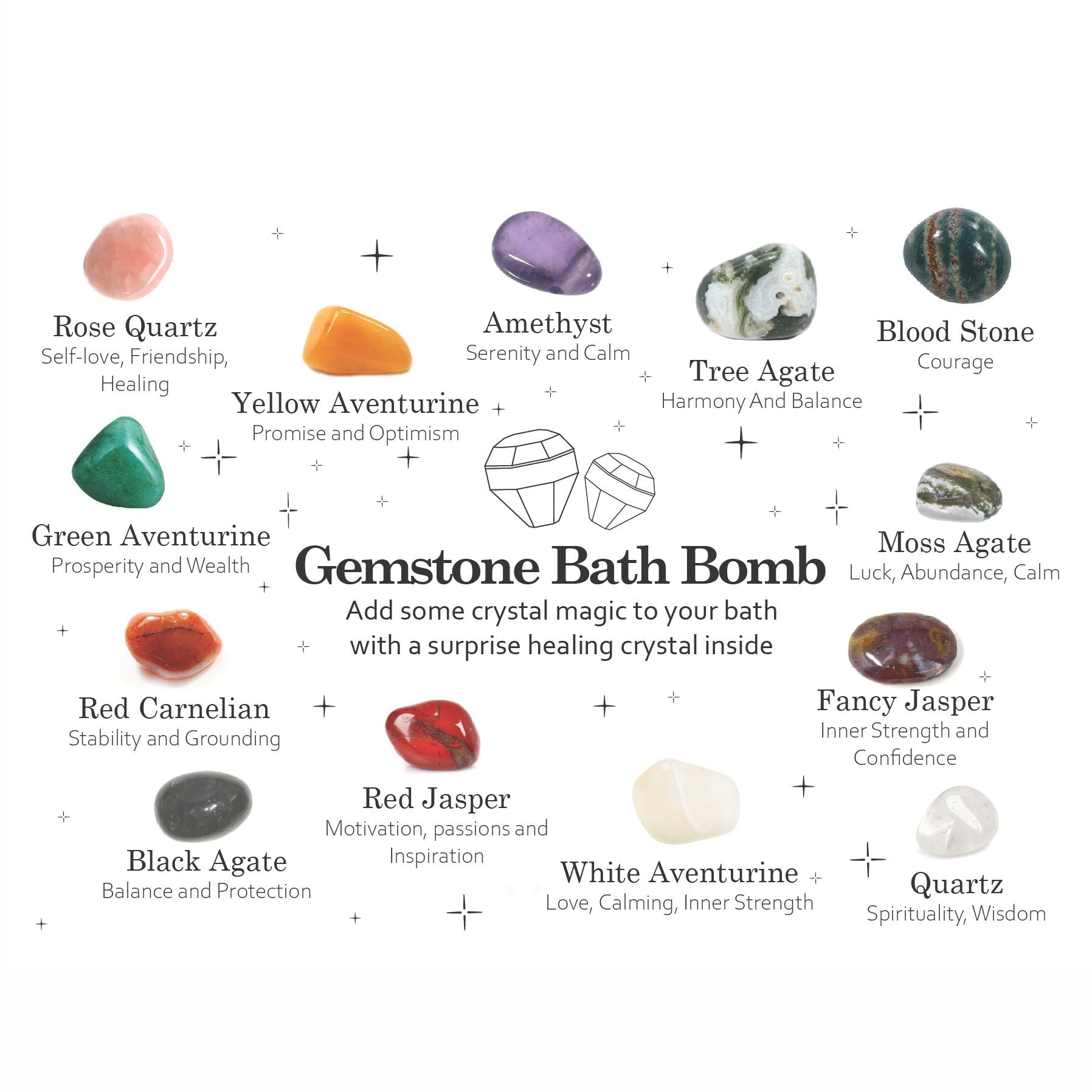Gemstone Bath Bomb – Extreme Fragrance – image 5