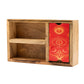 Three Section Tarot Box with Card Holder detail view 5 at Luna Panther