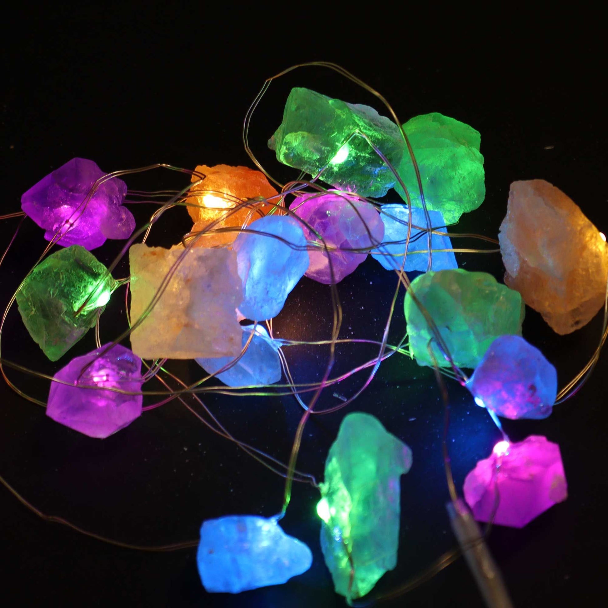Gemstone Enchantment Lights – Mixed Rocks – image 3