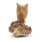 Handmade Parasite Wood Art Carving – Owl Watching – image 2