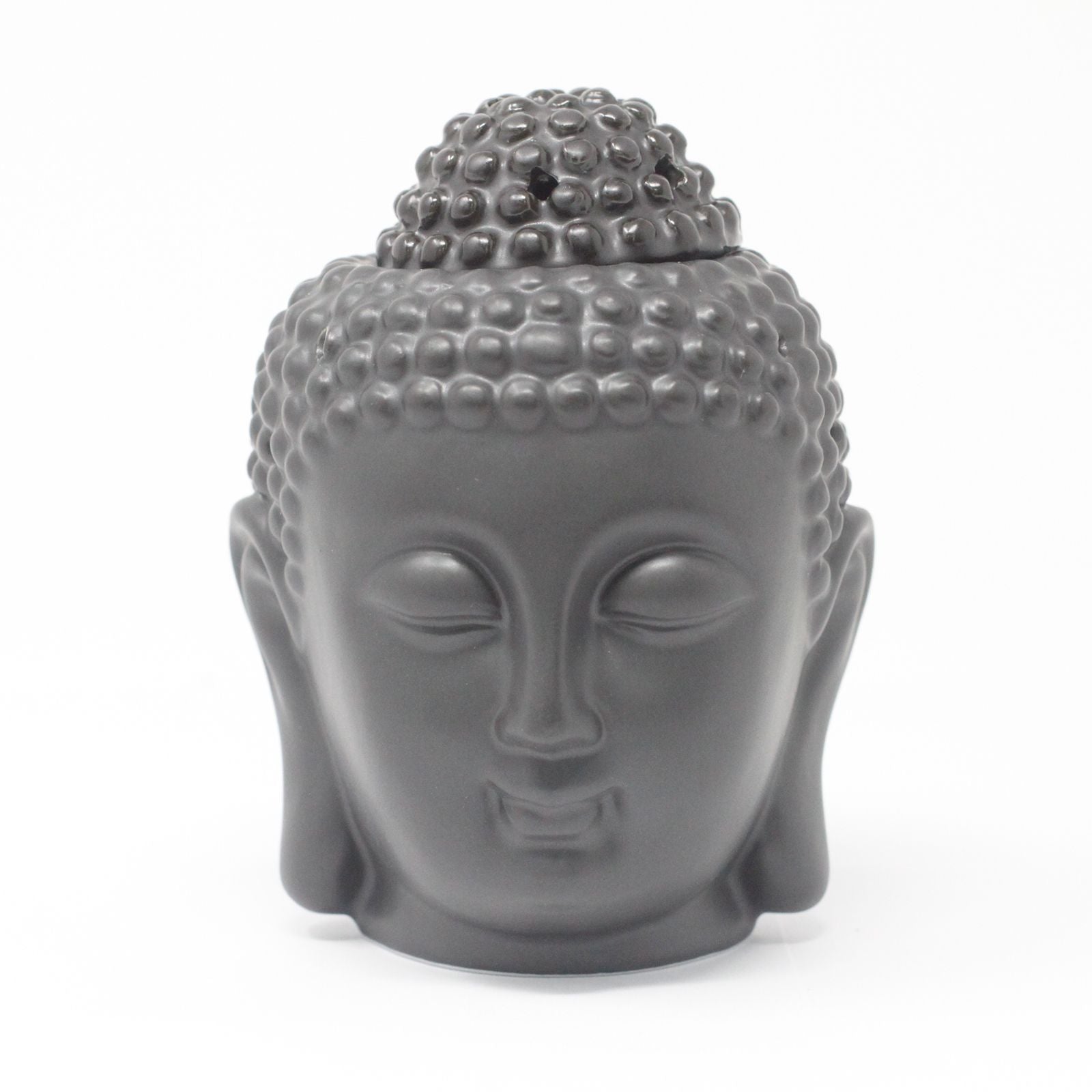 Buddha Head Oil Burner – Dark Brown – image 2