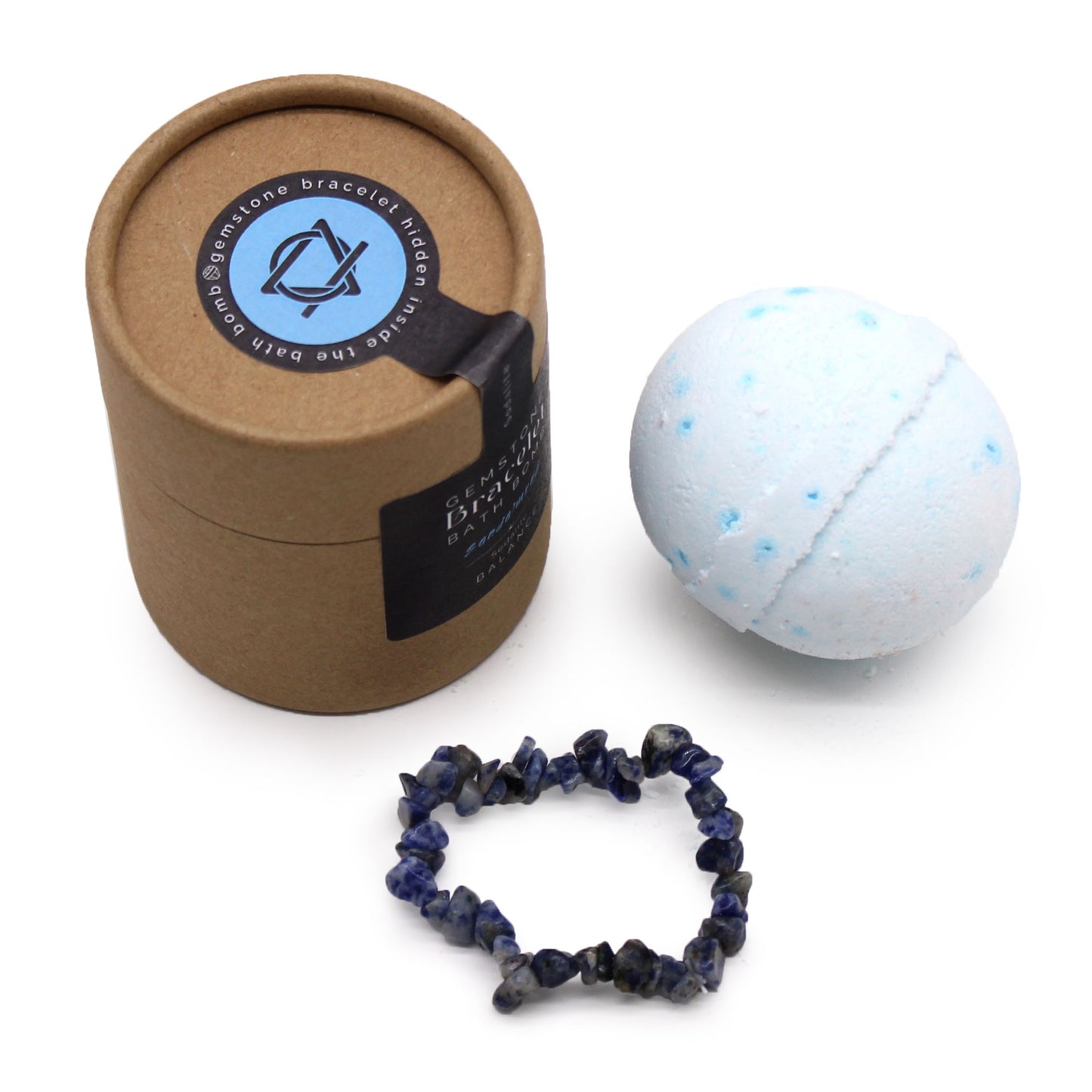 Sodalite Gem Bracelet Bath Bomb – image 6