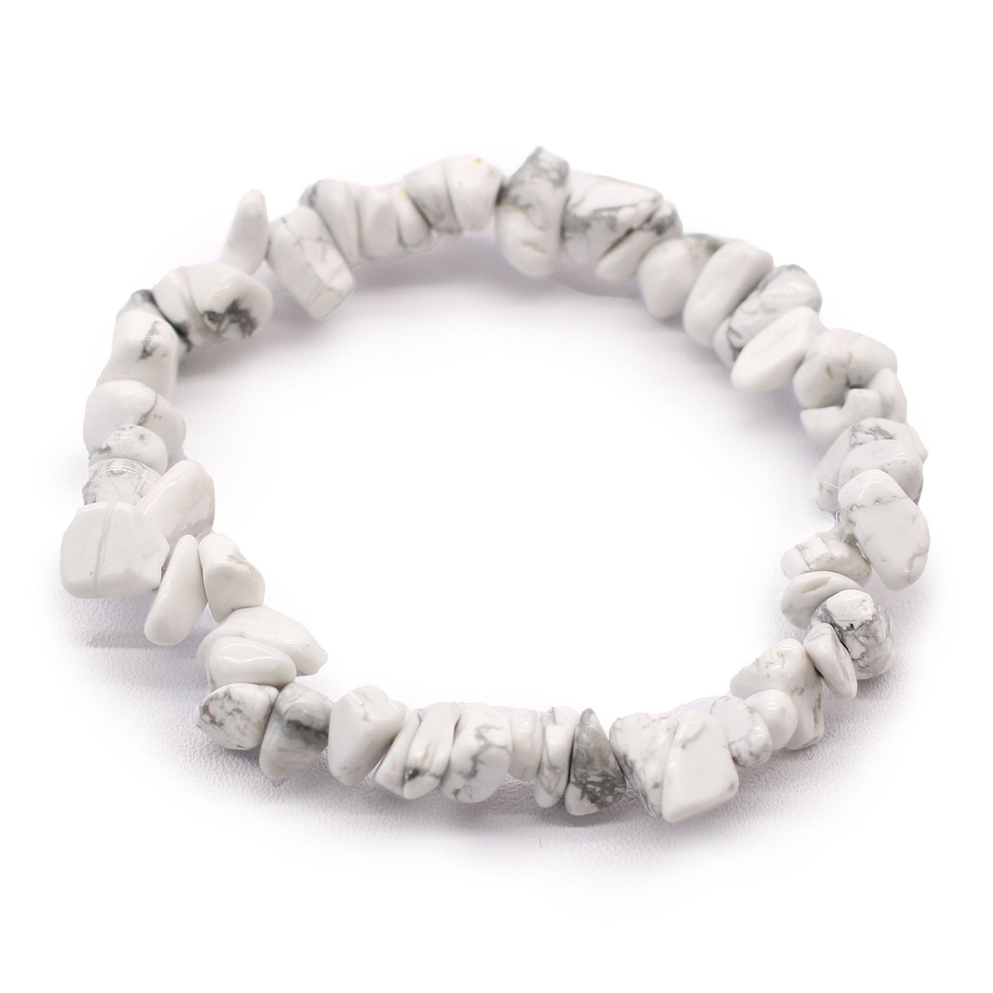 White Jasper Gem Bracelet Bath Bomb – image 1