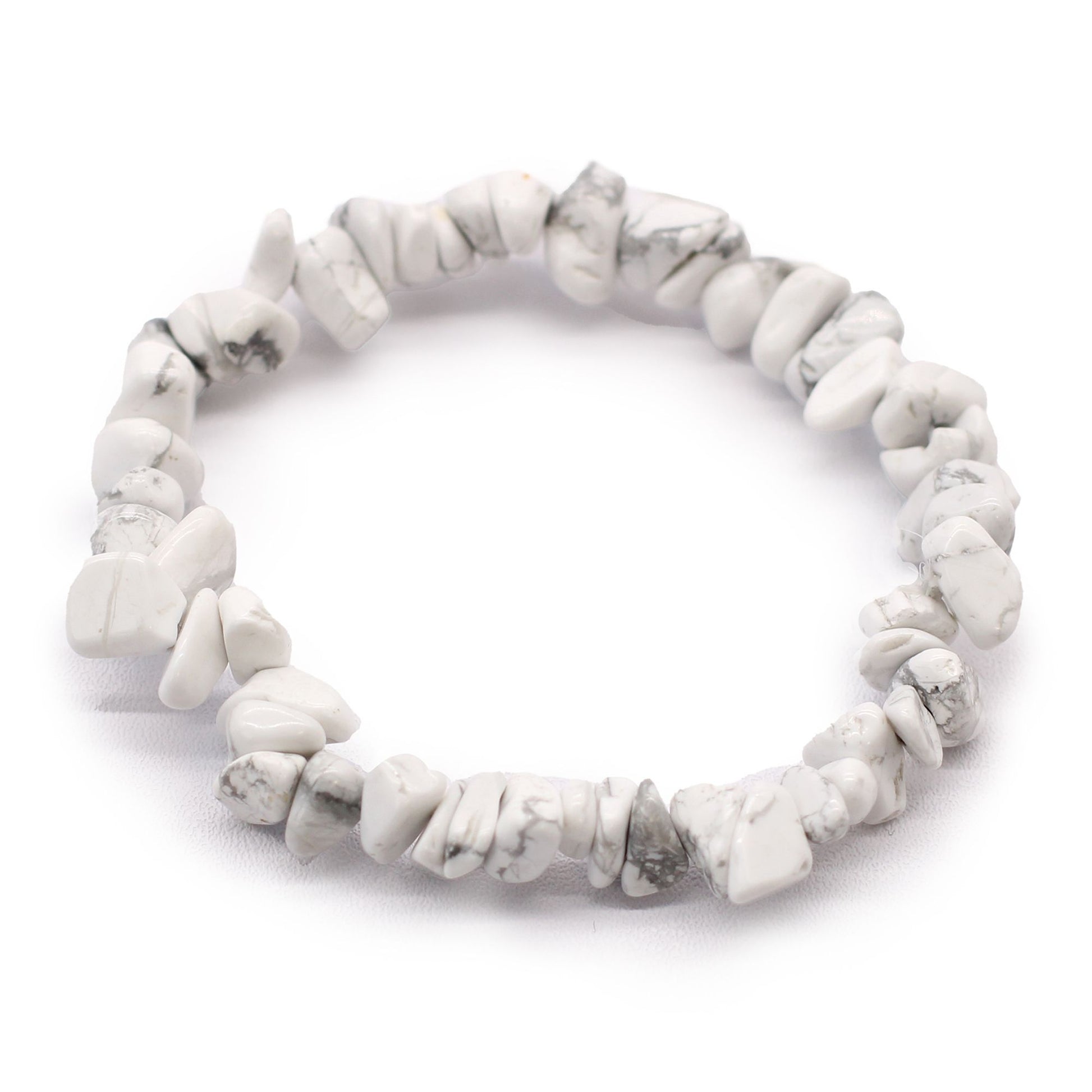 White Jasper Gem Bracelet Bath Bomb – image 1