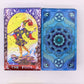 Blue Foil Tarot Deck - Mandala with Booklet detail view 4 at Luna Panther