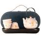 Travel Teapot Set & Four Cups – Pink Vintage Pumpkin Style – image 1