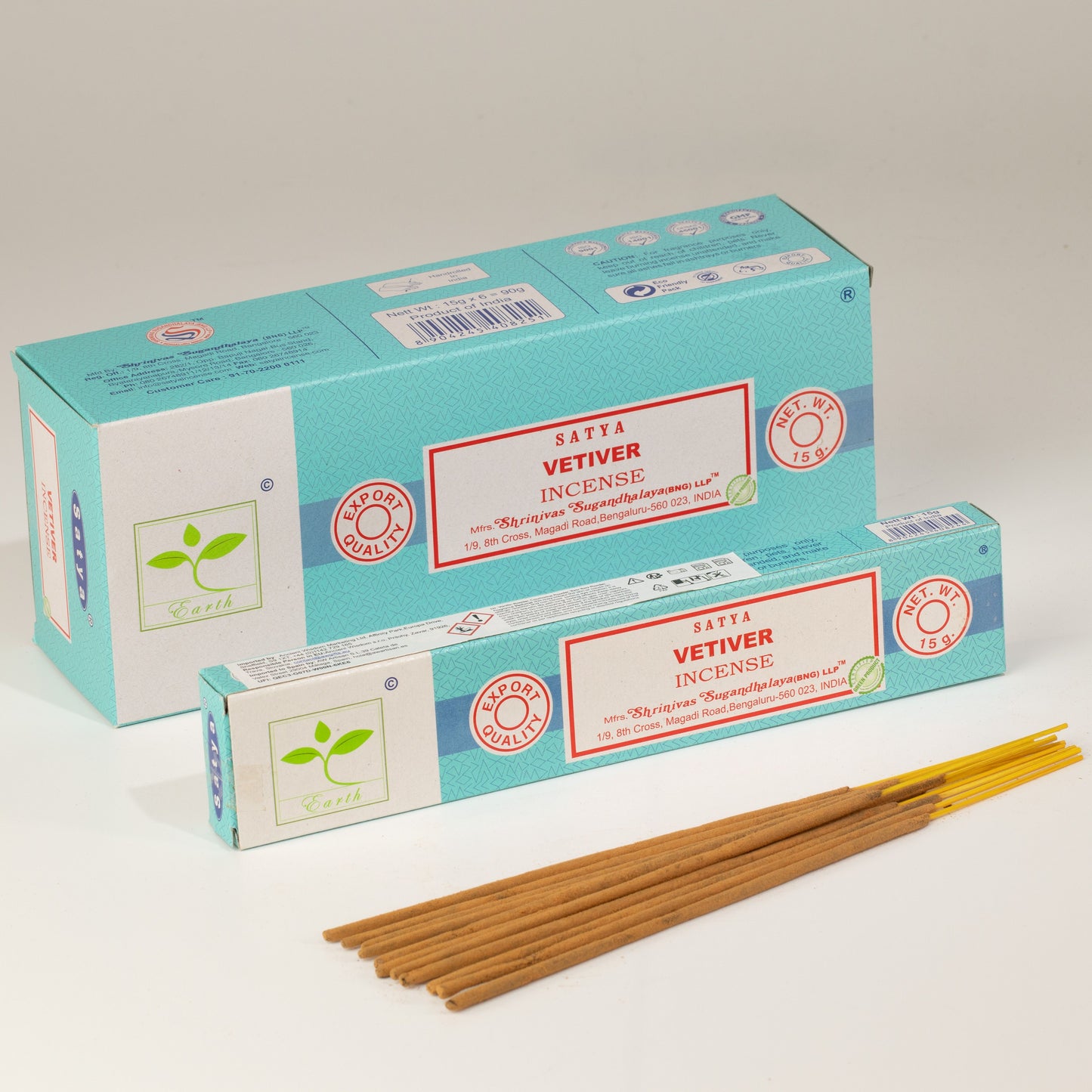 Satya Incense 15gm – Vetiver – image 3