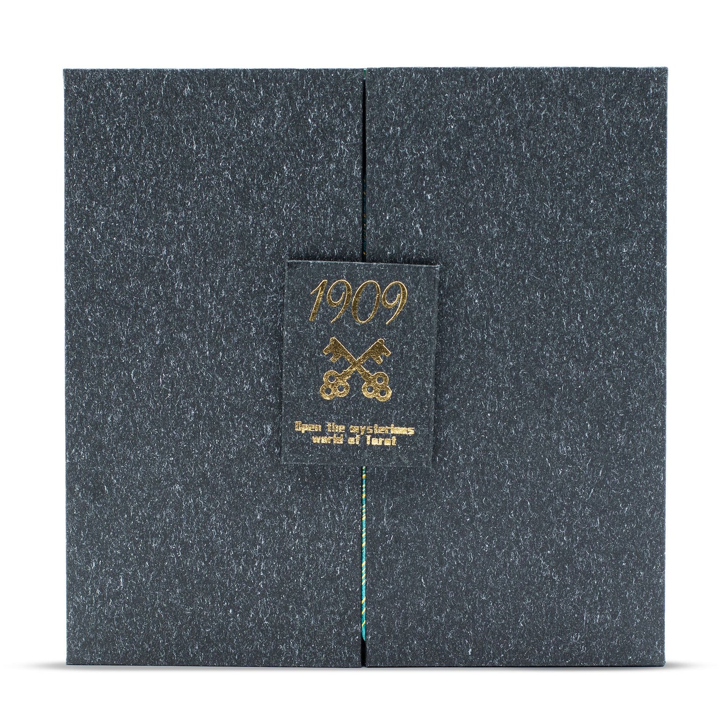 Gold & Turquoise Foil Tarot Deck - Gift Set detail view 2 at Luna Panther