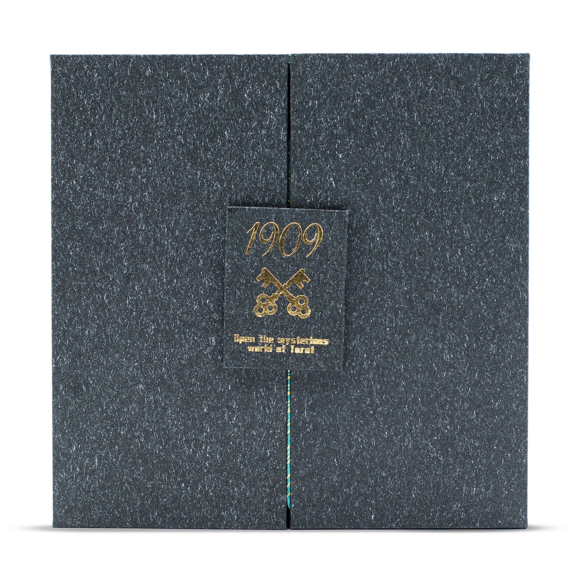 Gold & Turquoise Foil Tarot Deck - Gift Set detail view 2 at Luna Panther