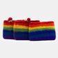 Natural Felt Zipper Pouches – Rainbow – image 2