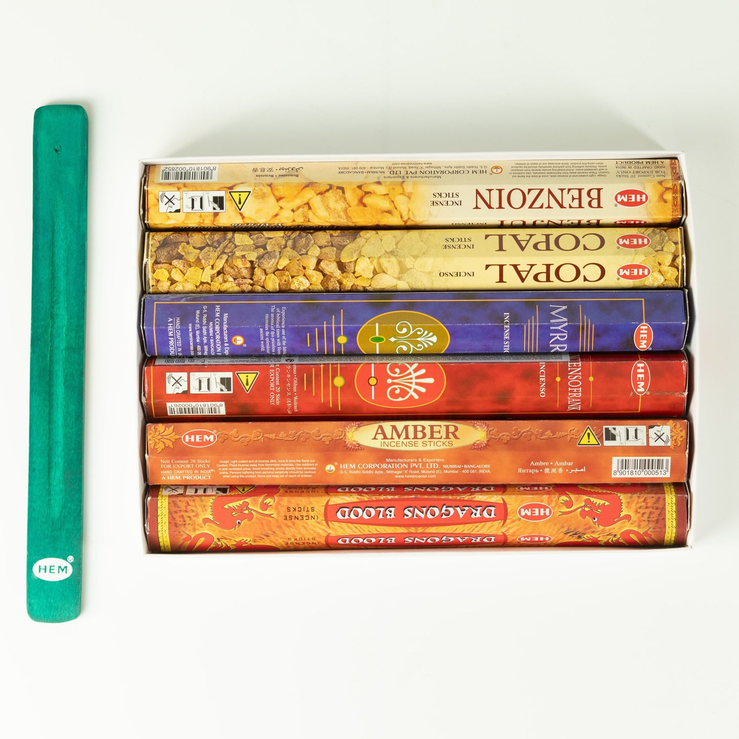 HEM Hexagonal Incense – Resin Collection & Ashcatcher (asst pack 6) – image 10