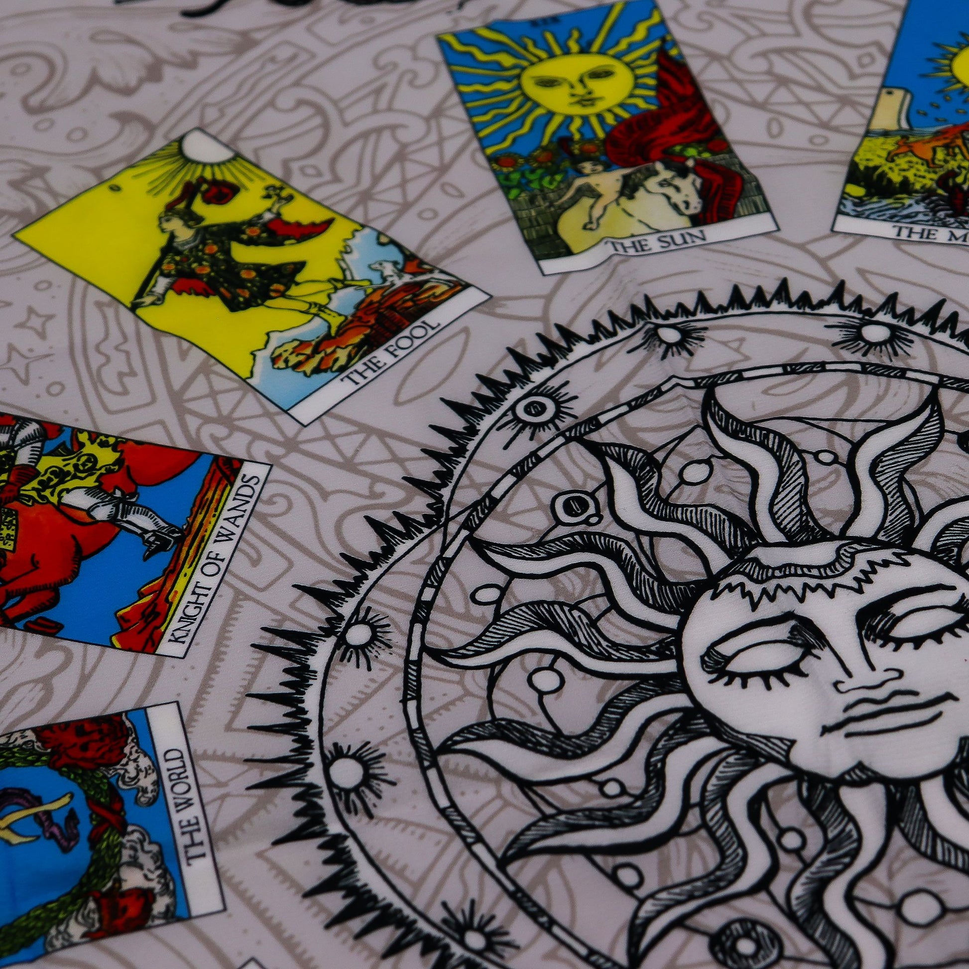 Tarot Reading Cloth - Tree of Life detail view 2 at Luna Panther