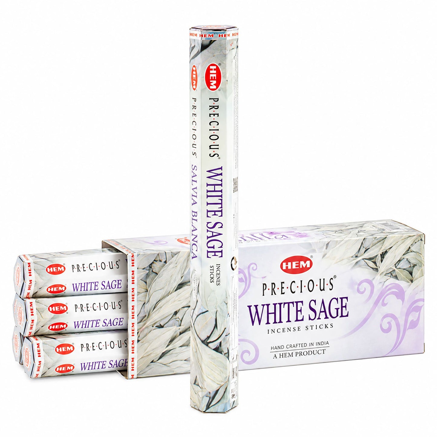 HEM Hexagonal Incense – Precious White Sage – image 1
