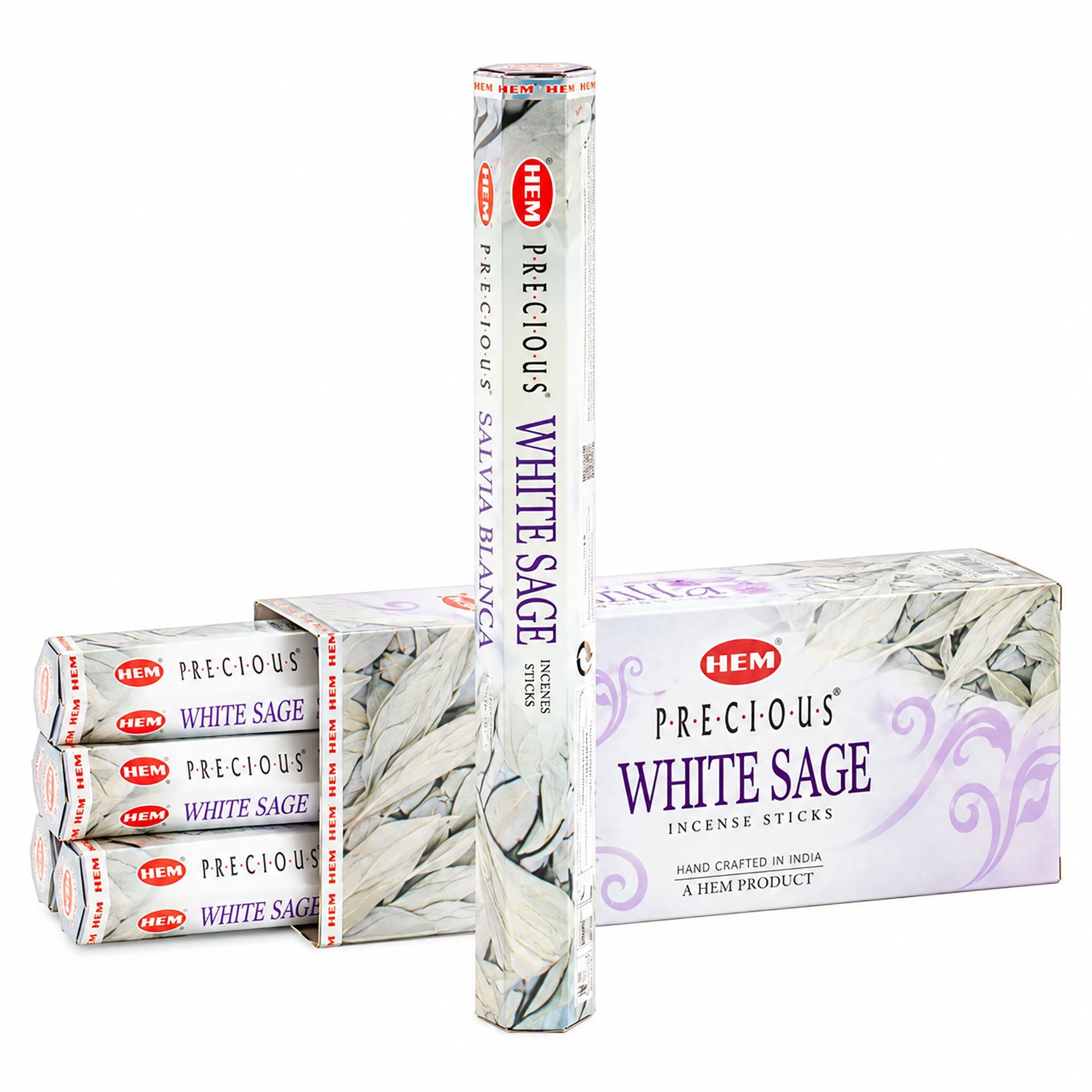 HEM Hexagonal Incense – Precious White Sage – image 1