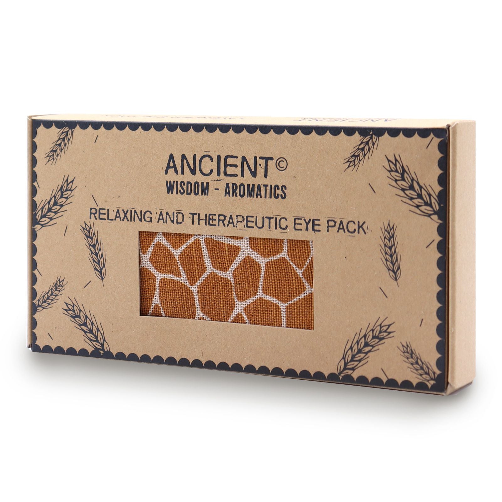 Lavender Natural Cotton and Juco Eye Pillow in Gift Box – Madagascar Giraffe – image 7