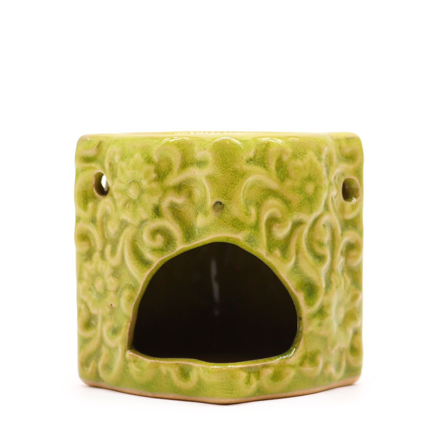 Classic Small Square Floral Oil Burners – image 5