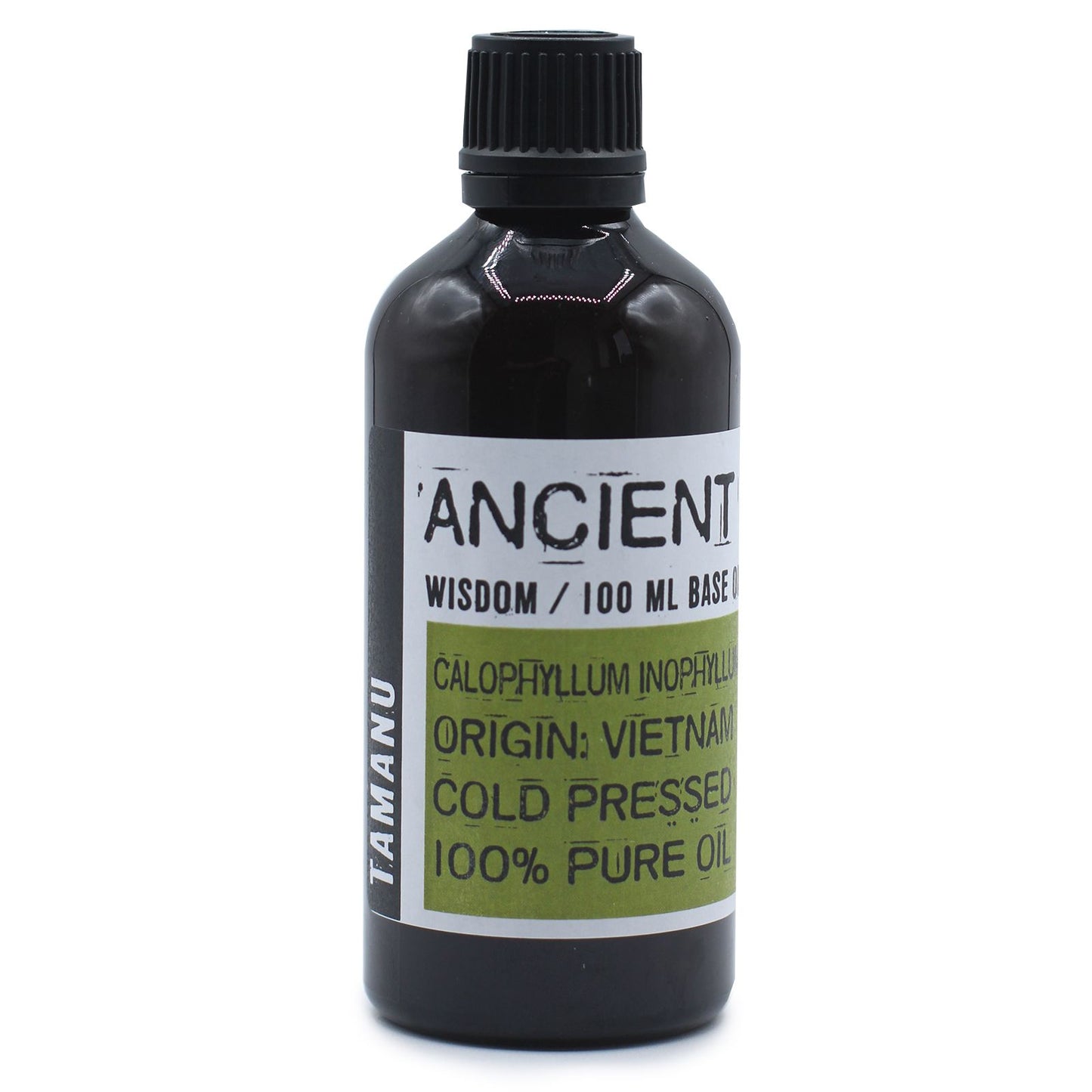 Polished Tamanu Oil 100ml featuring natural patterning and unique variations - Luna Panther