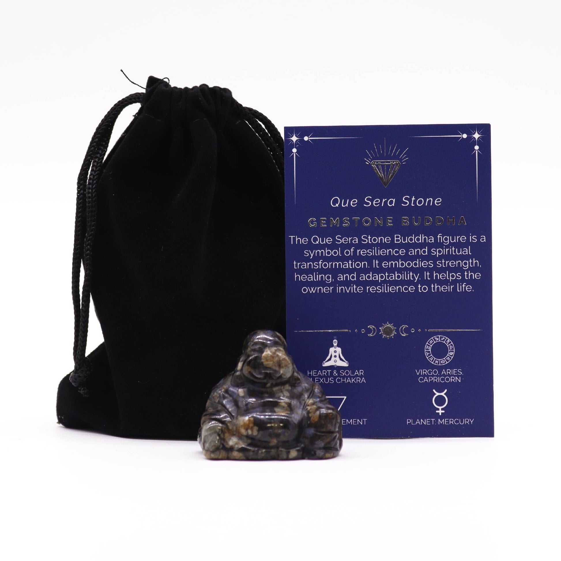 Gemstone Small Buddha – Que Sera Stone