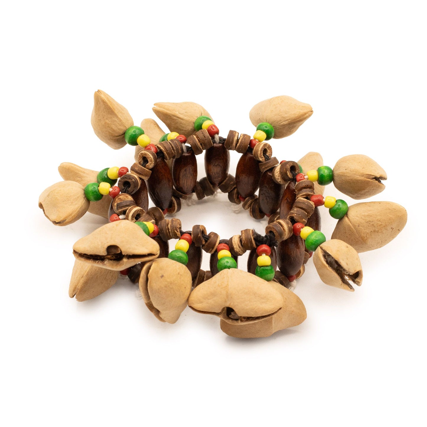 Kenari Shell Hand Shaker – Rattle Bracelet (15 Pieces) – image 2