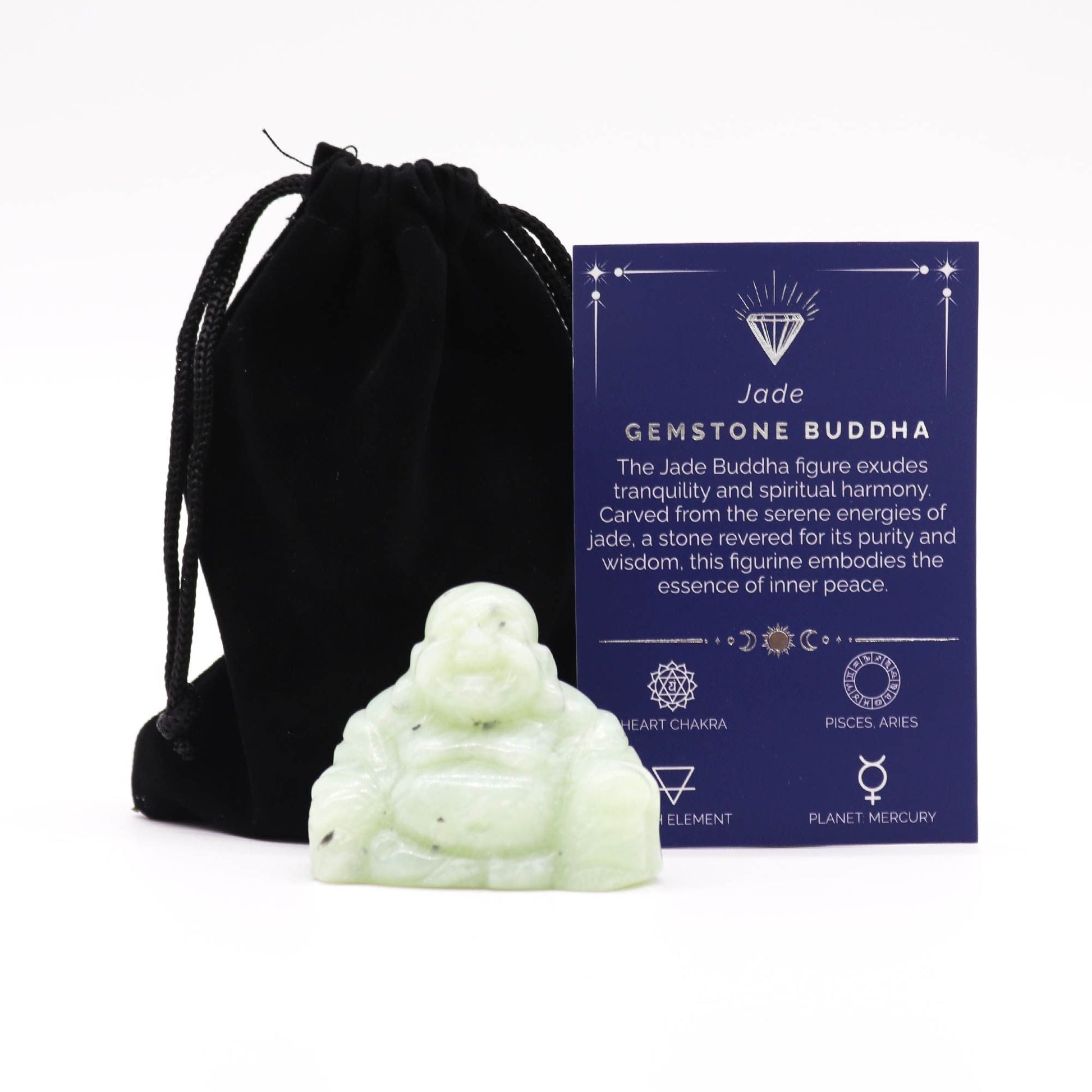 Gemstone Large Buddha – Jade