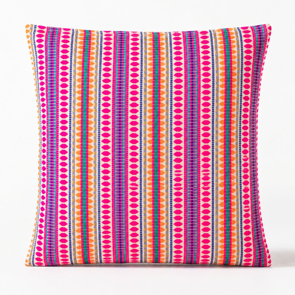 Classic Cushion Cover – Neon Stripes – 60 × 60 cm – Jumbo Style – image 3