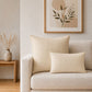 Classic Cushion Cover – Soft Stone- 60 × 60 cm – Jumbo Style – image 1