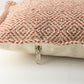 Classic Cushion Cover – Burgundy Squares- 30 × 50 cm – Lumber Style – image 3