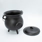 Extra Huge Cast Iron Cauldron with Pentagram 23 × 18 cm (at least 4kg) – image 3