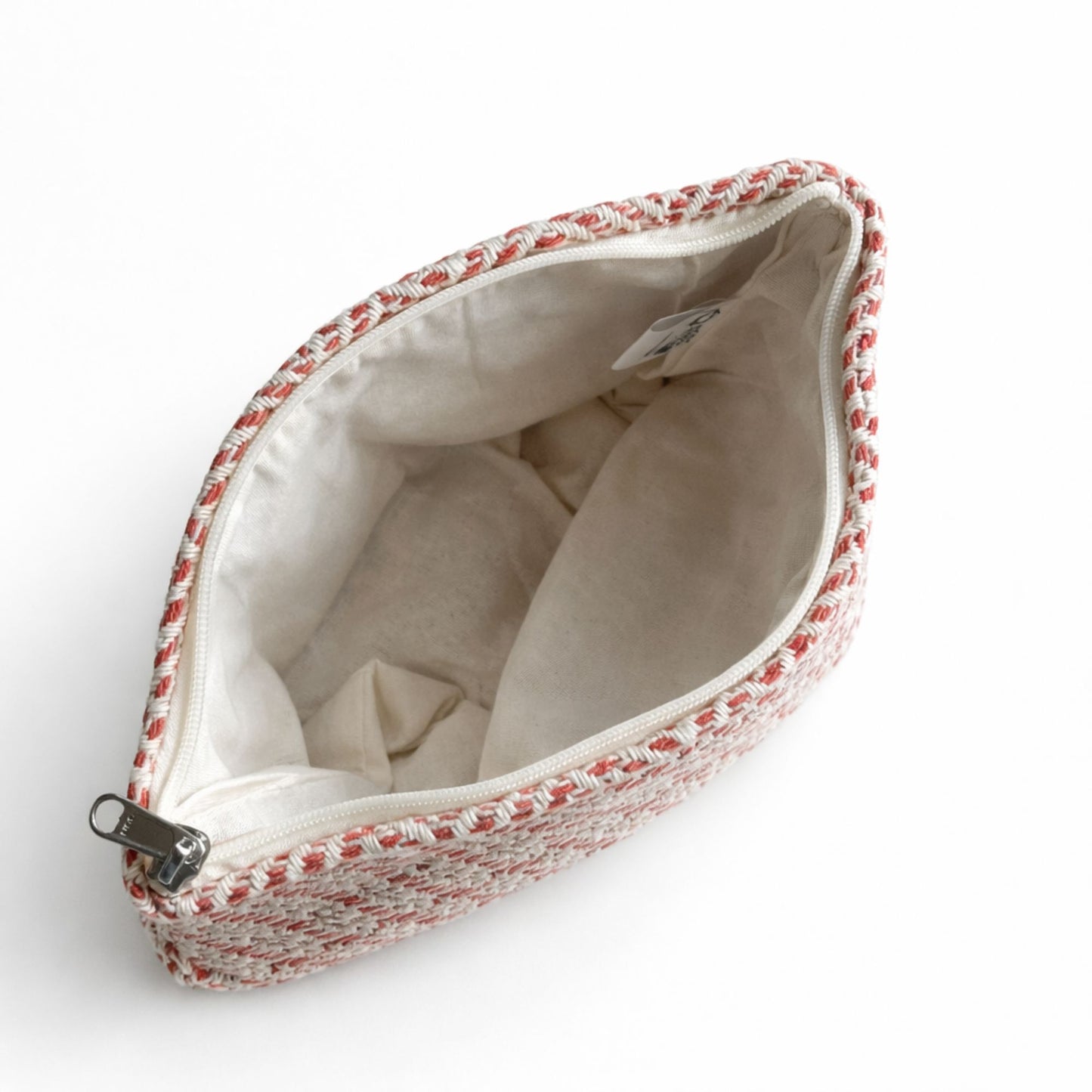 Nomad Sari Indian Jacquard Toiletry Bag – Coral Maze – image 8