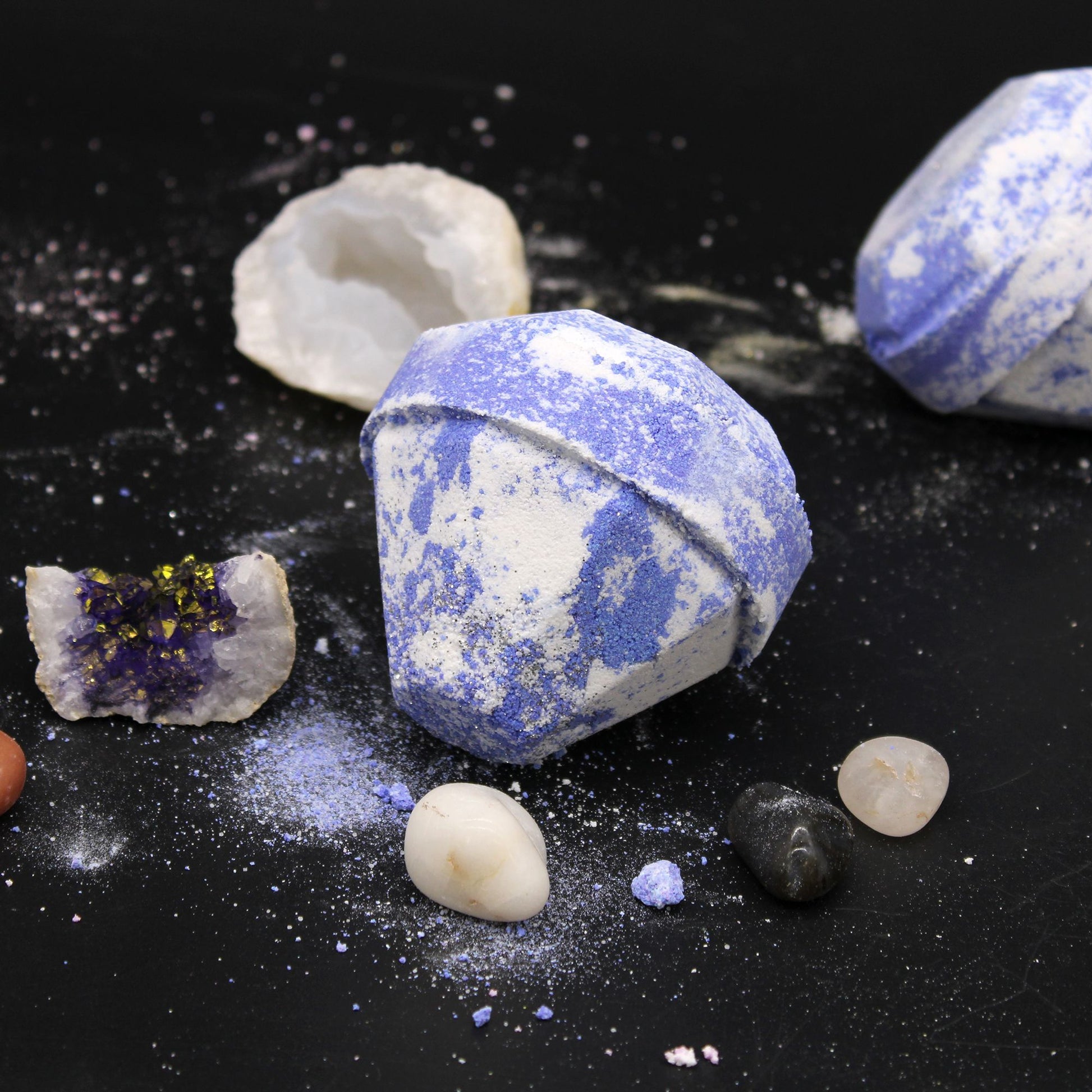Gemstone Bath Bomb – Raspberry & Pomegranate – image 2