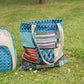 Patchwork Kathmandu Tote Bag – Dhaka Design (37 × 38 cm) – image 12