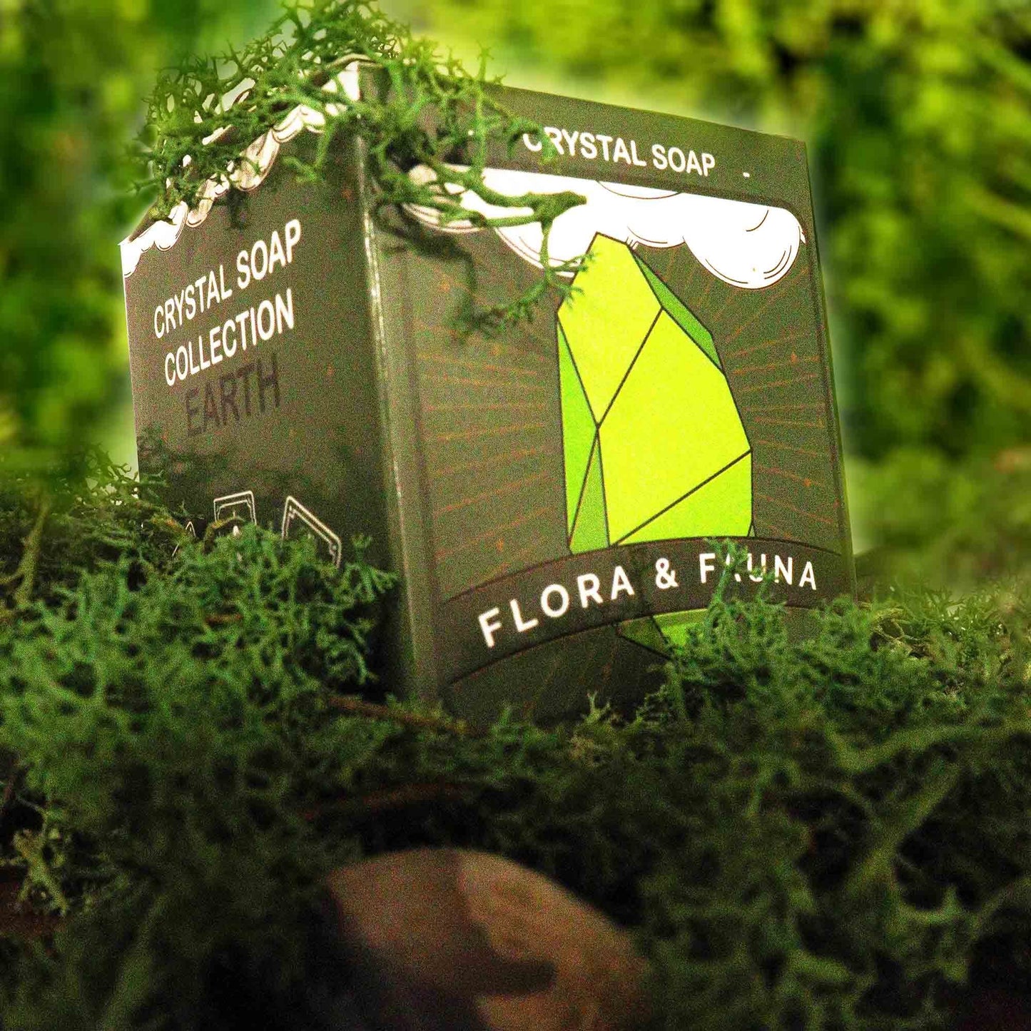 Crystal Elemental Soap – Earth – image 2