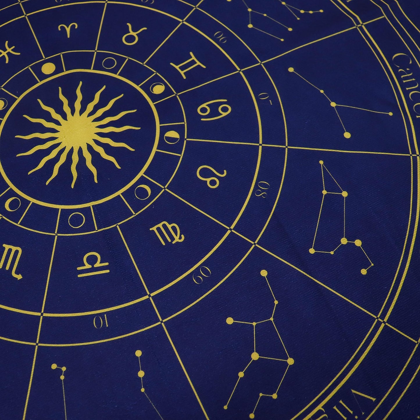 Tarot Reading Cloth - Zodiac detail view 9 at Luna Panther