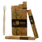 Bamboo Toothbrush – White – Family Pack of 4 – Med Soft – image 1