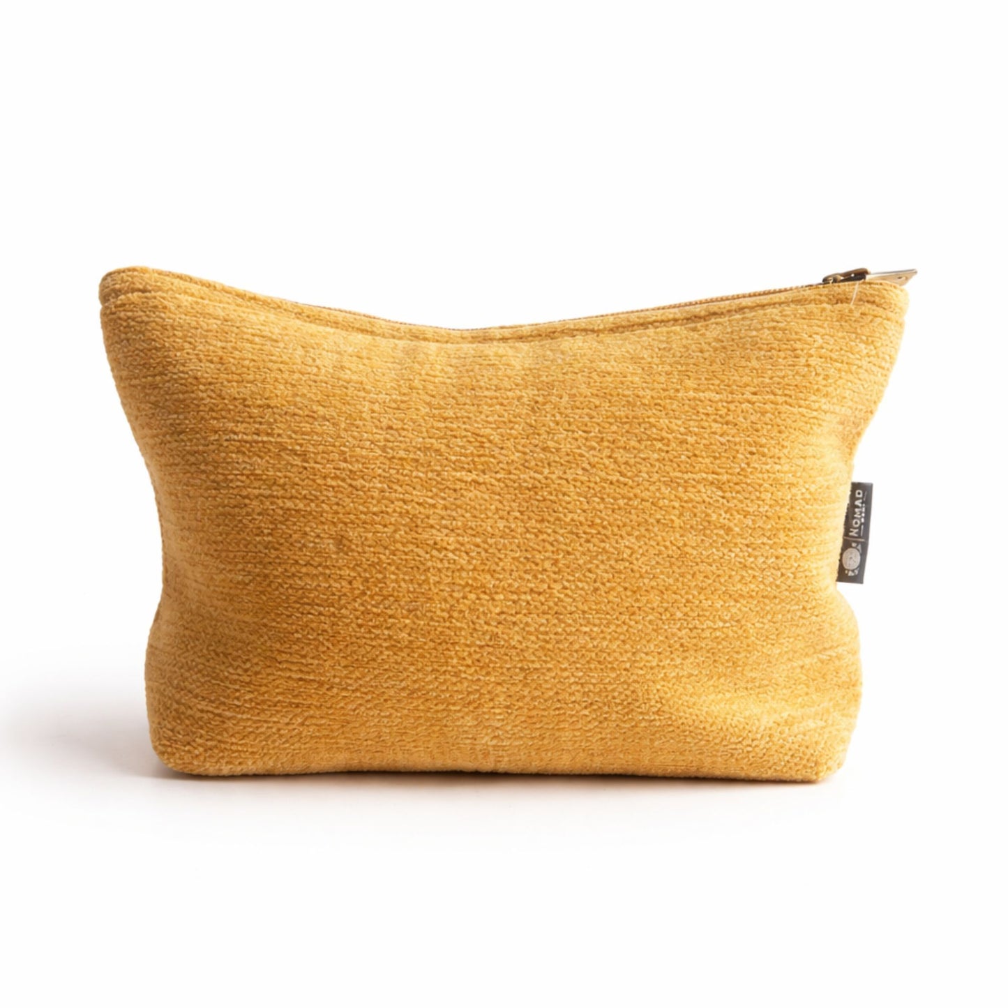 Nomad Sari Indian Jacquard Toiletry Bag – Marigold Loom – image 1