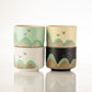 Thousand Miles – Tea Set – Four Cups – Ceremonial Cloth & Bamboo Grip – image 5