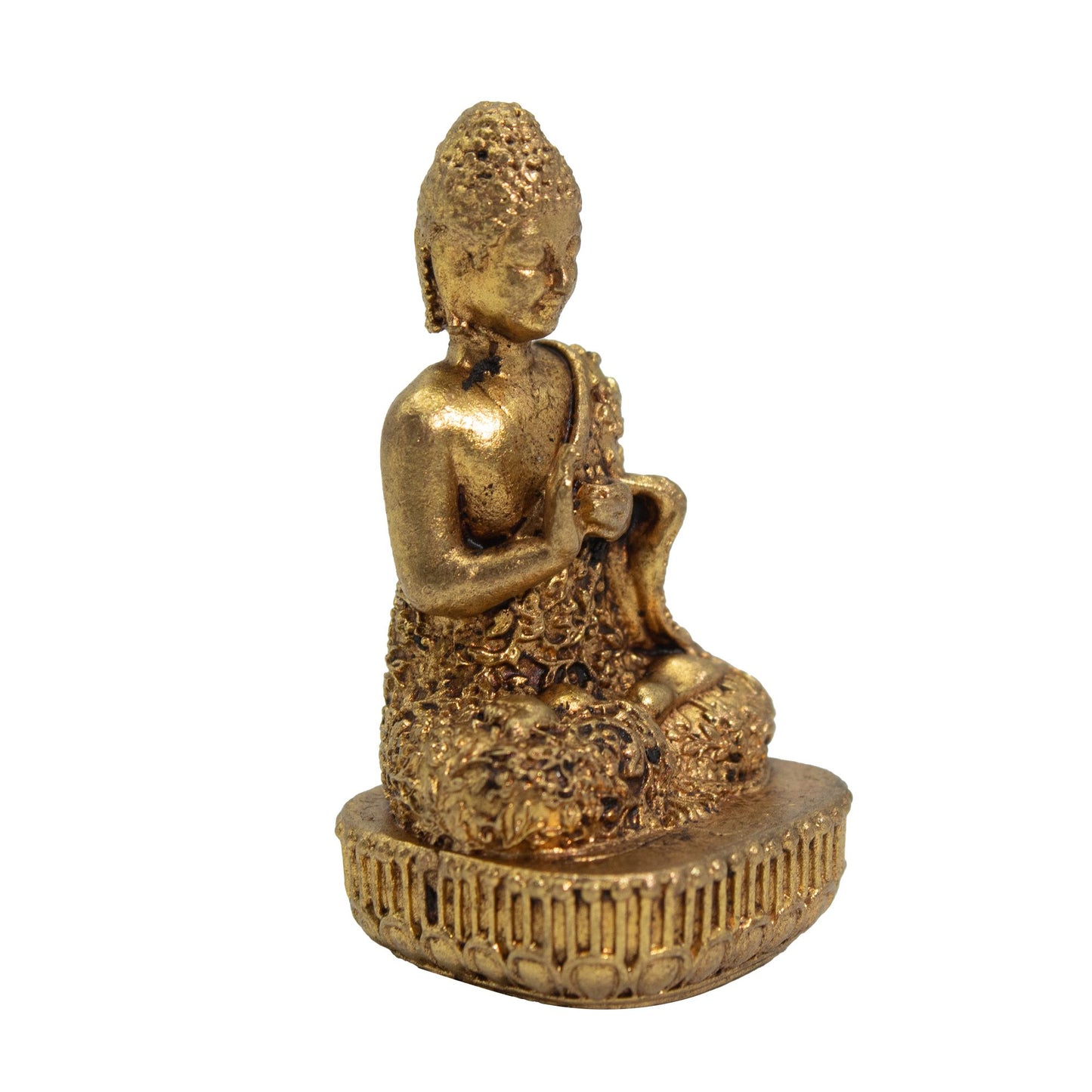 Brass Miniature Gods – Buddha (60gms) – 48 mm – image 3