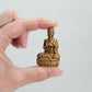 Brass Miniature Gods – Buddha (60gms) – 48 mm – image 4