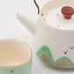 Thousand Miles – Tea Set – Four Cups – Ceremonial Cloth & Bamboo Grip – image 2