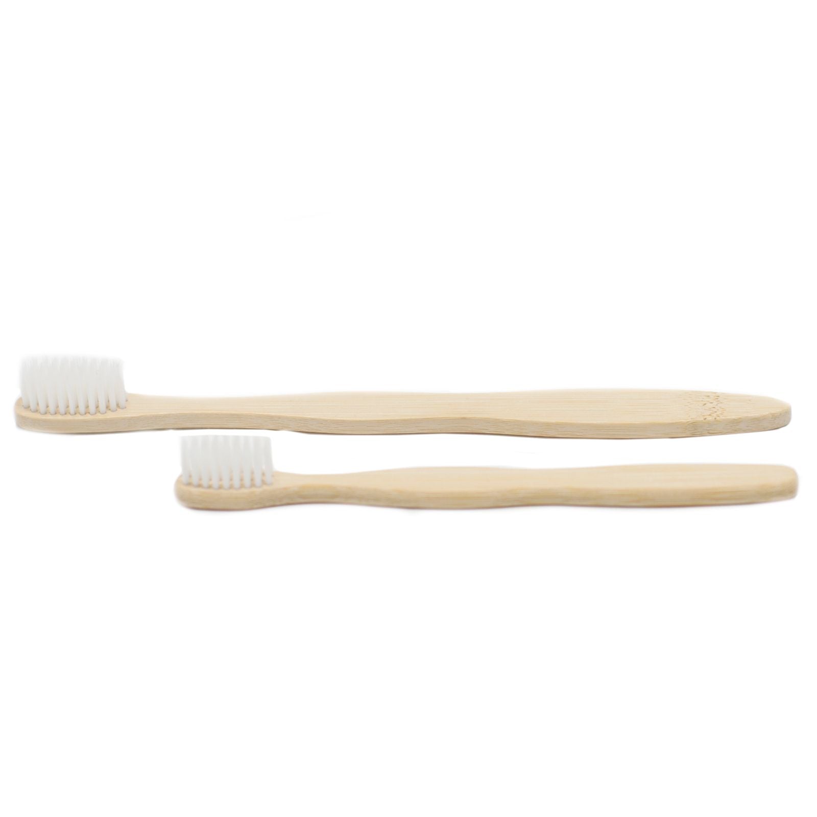 Bamboo Toothbrush – White – Family Pack of 4 – Med Soft – image 2