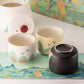 Thousand Miles – Tea Set – Four Cups – Ceremonial Cloth & Bamboo Grip – image 7
